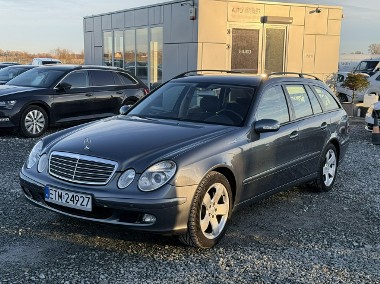 Mercedes-Benz Klasa E W211 2.2 CDI 150KM 2005r. klimatyzacja, Xenon, zadbany-1