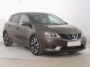 Nissan Pulsar I , Serwis ASO, Skóra, Navi, Klimatronic, Tempomat,-1