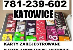 KARTY SIM AKTYWNE DETAL PRE-PAID GSM STARTERY KARTA ZAREJESTROWANE