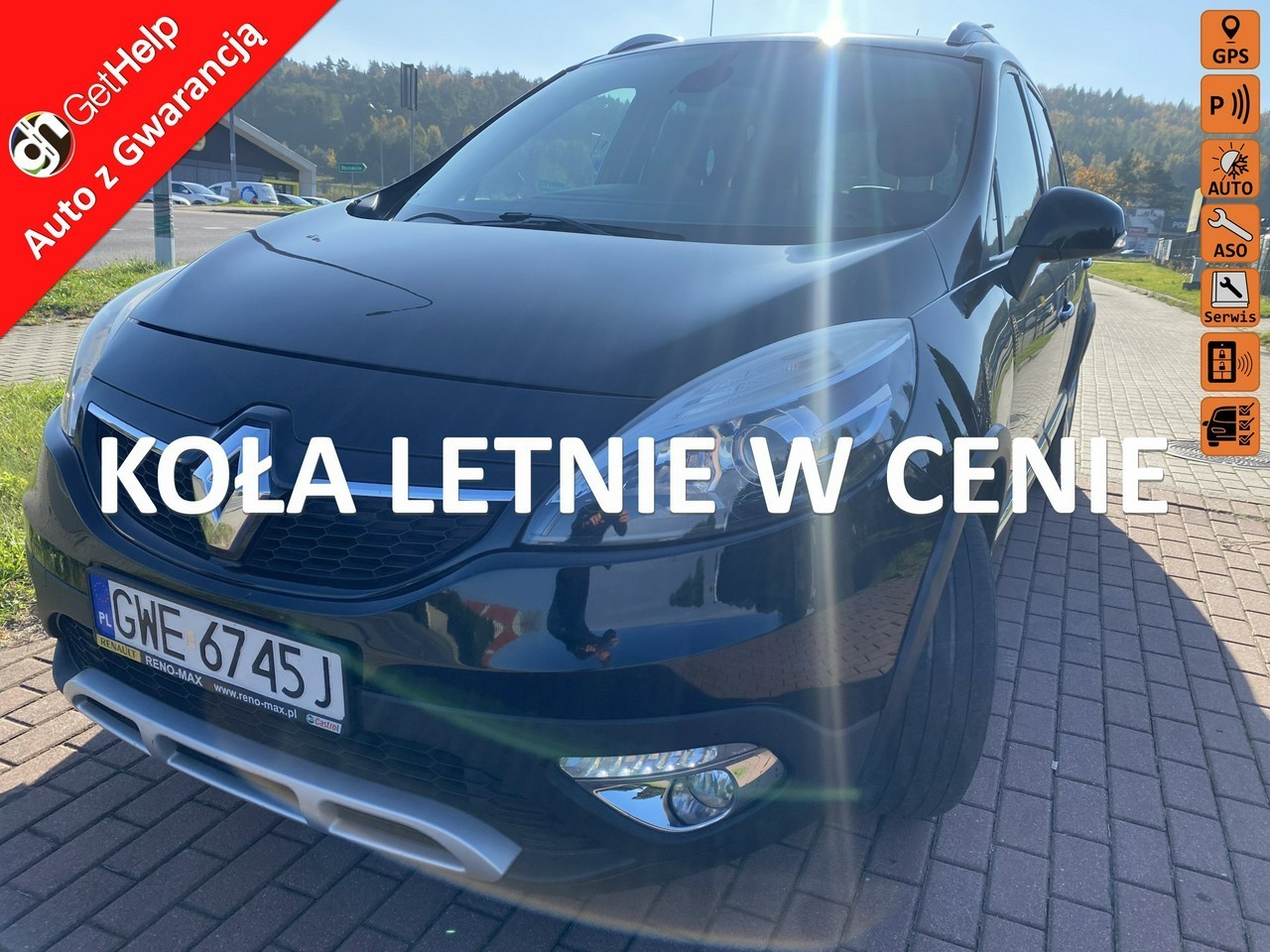 Renault Scenic III X MOD/Hands free/Nawigacja/Pół skóry/Dodatkowe koła/Hak/Bluetooth