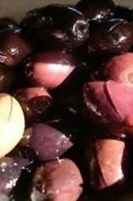 Greckie oliwki Kalamata 2kg z/bez pestki czarne-fioletowe wielkie olej-2