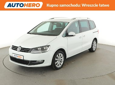 Volkswagen Sharan II Highline alcantara 150KM navi grzane fotele climatronic hak tempomat-1