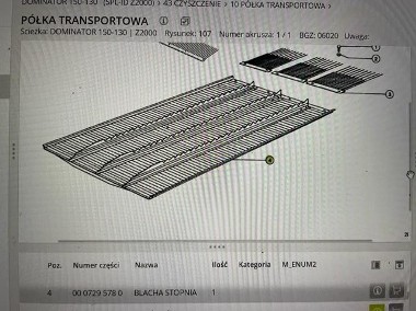 Claas Dominator Avero podłoga podsiewacza Blacha stopniowana-1