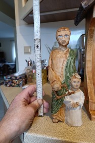 św. Józef, św.Franciszek kapliczki, figurki, rzeźba-2