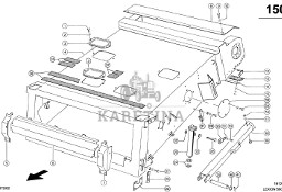 Claas Lexion 560 WKŁAD WYCHWYTUJĄCY 0007659252 (Kanał wciągający)