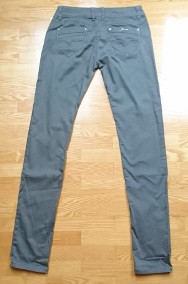 Damskie spodnie kolor khaki-2