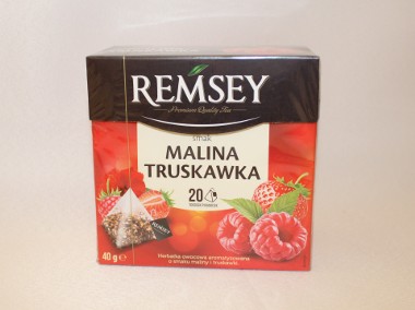 Herbata Remsey owocowa malina truskawka 20 torebek-1