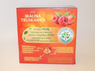 Herbata Remsey owocowa malina truskawka 20 torebek-2