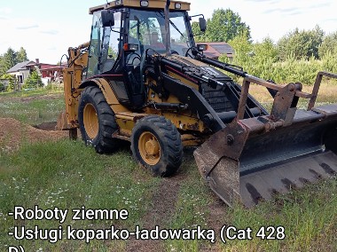 Usługi Koparko-ładowarką (CAT 428D)-1