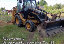 Usługi Koparko-ładowarką (CAT 428D)