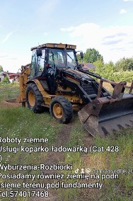 Usługi Koparko-ładowarką (CAT 428D)-2
