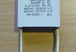 Kondensator rozruchowy 6,0µF MKSP-8 Miflex