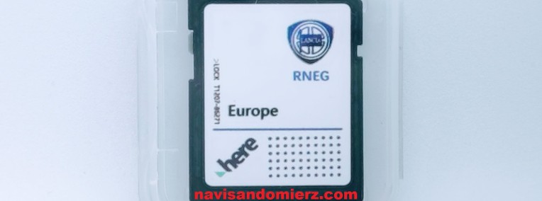 Karta SD Lancia RNEG - My Way 2023-1