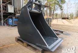 Łyżka 70cm do koparki Miller fi 80 / Podwójny gruby dokręcany lemiesz