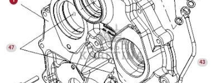 Fendt 930 933 936 939 942 Vario Gen 6 Pokrywa Napędu Pompy CZĘŚCI H218PP0135010-1