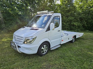 Mercedes-Benz Sprinter Zadbany Doinwestowany 204 KM Zbirnik 270 Litrów F VAT Gotowy do Prac-1