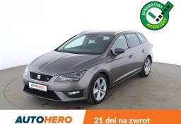 SEAT Leon III FR, full LED, klima auto, navi, czujnki parkowana, grzane fotele