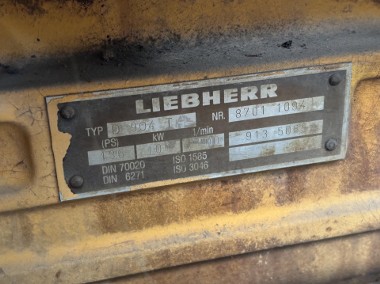 Liebherr D904T D 904 T Silnik Kompletny Blok Koło Zamachowe Wał Korbowy Pokrywa Miska CZĘŚCI-1