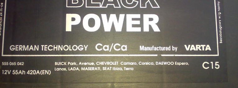 Akumulator Varta Black Power 80Ah 740A Wrocław-1