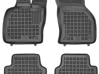 Seat LEON III ST 2014-2020 Dywaniki wycieraczki gumowe korytka do samochodu z mocowaniami REZAW 202007-1