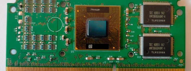Procesor Intel Pentium III 500MHz Slot 1 - bez radiatora - sprawny-1