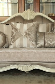 Stylowe meble do salonu, kanapy stylizowane, bogate, nowe King Royal 1420-2