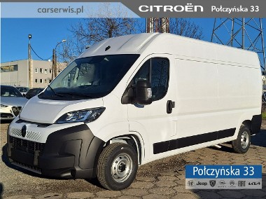 Citroen Jumper Furgon L3H2 2.2 H3-Power 140 KM | Biały ICY | Podwójny resor | Koło-1