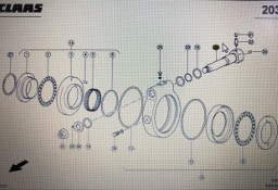 CLAAS 00 0599 872 0/Claas końcówka zaworu przekładni bezstopniowej/Claas Xerion 3300 3800
