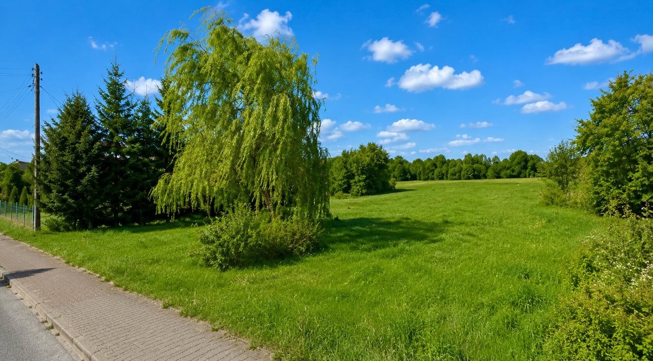 Działka przy głównej ulicy Błędów - idealne wymiary :) - Widok 5
