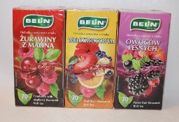 Herbata owocowa Belin 20 torebek różne smaki malina aronia owoce leśne żurawina