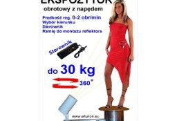 EKSPOZYTOR-Obrotnica-Podest Obrotowy Reklamowy POD MANEKINA+Ramię-do 30 kg