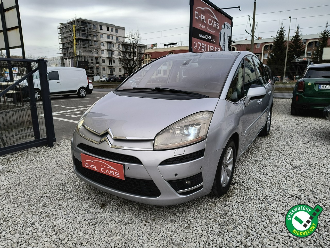 Citroen C4 Picasso I 1.6|150 KM|163000 km|Grzane fotele|Tempomat|Hak|Rolety przeciwsłon.