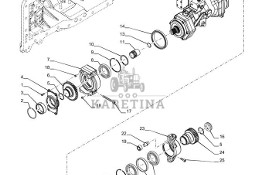 New Holland T6070 Zawór przelewowy 84484616