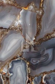 Luksusowa płyta dekoracyjna z agatów szarych do podświetlenia 120x200cm-3