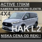 Ford T Tourneo Custom Active A8 170KM 4x4 Elektryczne Drzwi Kamera 360 Super