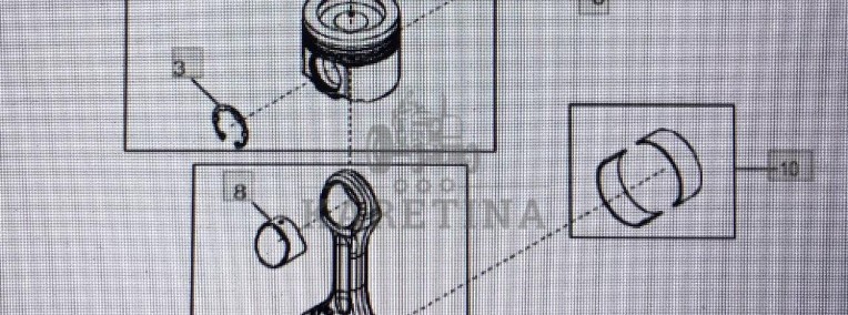 JOHN DEERE RE537877/RE565318/ korbowód/John Deere 8345R 7230R 7250R 7260R 7270R 7290R-1