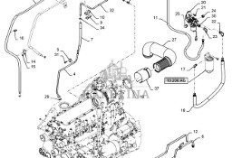 New Holland T6090 T6070 T7230 Pompa paliwowa 12v, 4.5a 87676818
