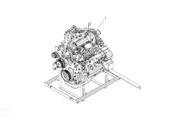 John Deere 9470RX - Silnik wysokoprężny RG40070 (Silnik)