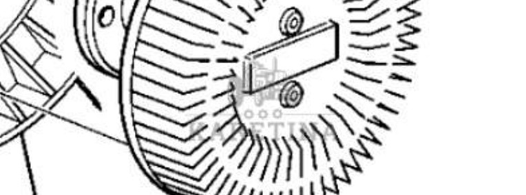 John Deere 6230 6630 Sprzęgło Wiskotyczne AL167987-1