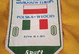 Proporczyk z meczu Polska -wlochy 