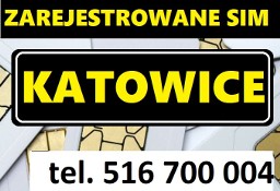 Działające karty telefoniczne zarejestrowane SIM do komórki telefonu Katowice 