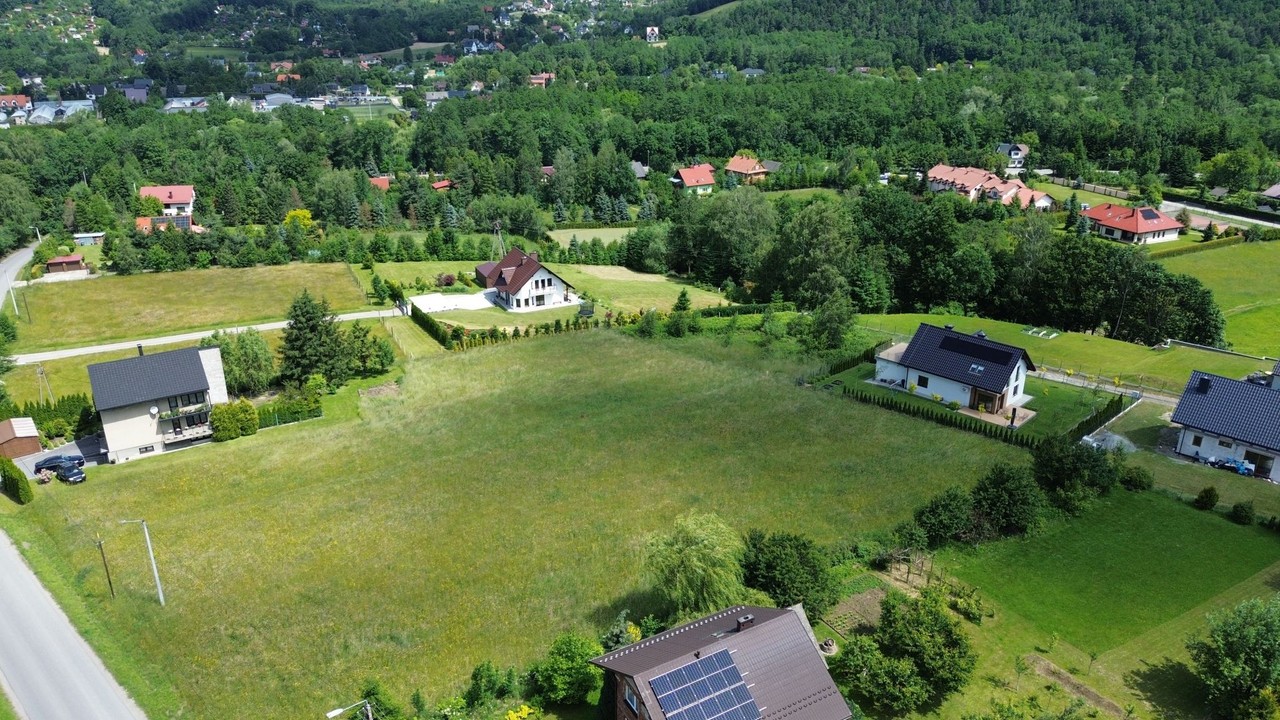 Działka w Beskidach blisko Andrychowa, zabudowa jednorodzinna i wielorodzinna - Widok 5