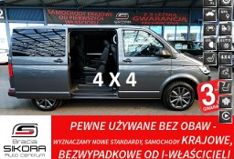 Volkswagen Multivan 7-OSÓB 4x4 AUTOMAT 3Lata GWARANCJA 1wł Kraj Bezwyp FullLed+Skóra FV2