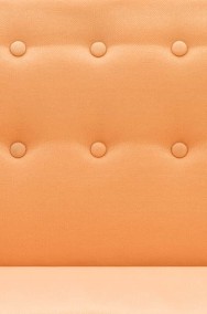 vidaXL Sofa z leżanką, obita tkaniną, 171,5x138x81,5 cm, pomarańczowa 247022-2