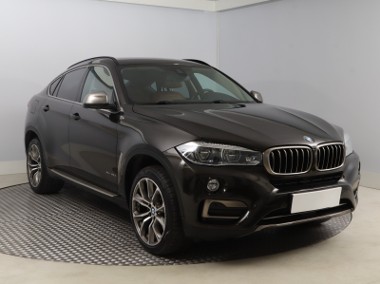 BMW X6 F16 , Salon Polska, Serwis ASO, 313 KM, Automat, VAT 23%, Navi,-1