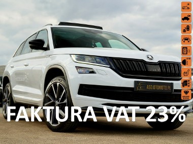 Skoda Kodiaq SPORTLINE acc kamera FUL LED skóra PANORAMA zawieszenie ADC manetki-1