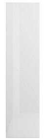 vidaXL Szafa z szufladami, wysoki połysk, biała, 50x50x200 cm800618-4