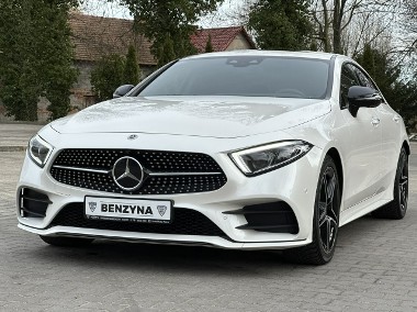 Mercedes-Benz Klasa CLS C257 AMG 2018r 3.0 R6 389KM 4MATIC Salon Polska MultiBeam Led Burmester N-1