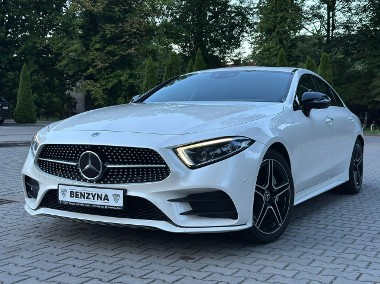 Mercedes-Benz Klasa CLS C257 AMG EQ Boost 2018r 3.0 R6 389KM 4MATIC Salon Polska MultiBeam FV VAT-1