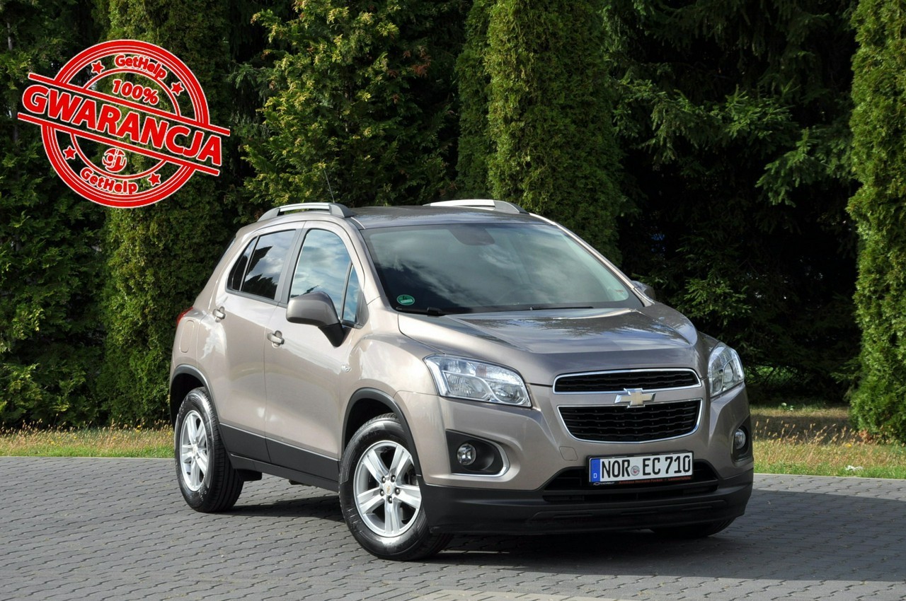 Chevrolet Trax 1.4T(140KM)*143tyś.km*Klimatyzacja*Parktronik*Reling*I Wł*Alu16